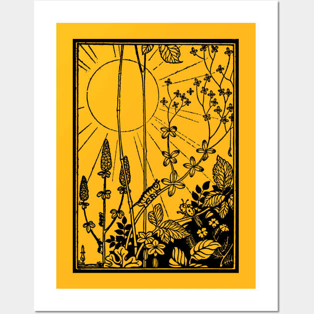 Bugs in the sun Wall Art by metaphysical